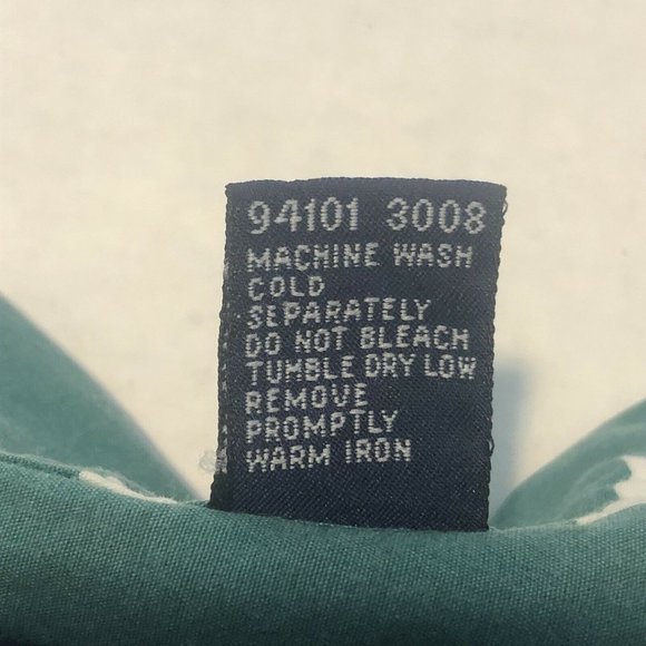 Vintage 90s GAP Made In Hong Kong Cotton Hawaiian Pineapple Floral Shirt Medium - Picture 7 of 12